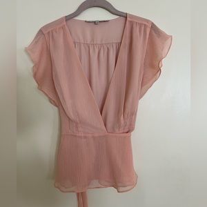 Lovers and Friends blush pink blouse